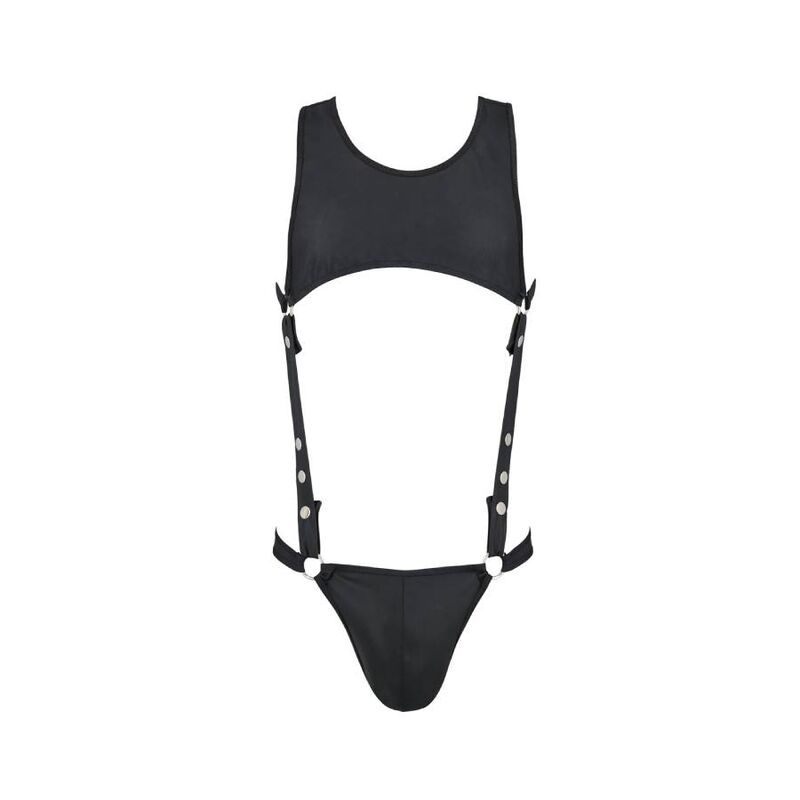 Passion 056 Body Adam Black S/M | Niks.fi verkkokauppa