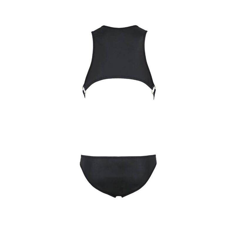 Passion 056 Body Adam Black S/M | Niks.fi verkkokauppa