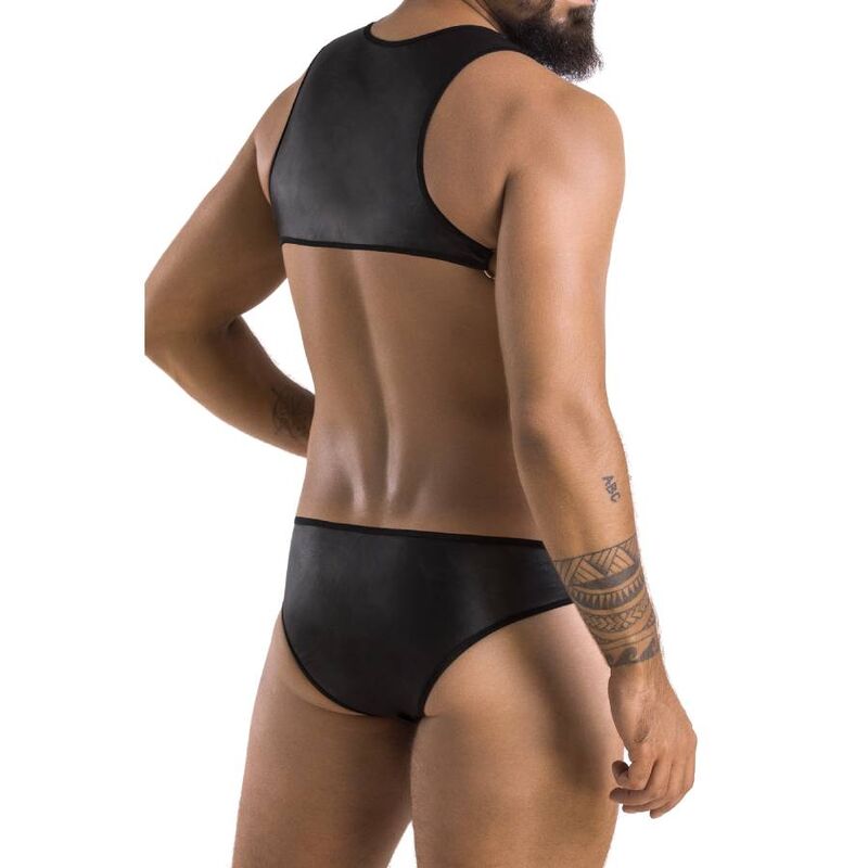 Passion 056 Body Adam Black S/M | Niks.fi verkkokauppa