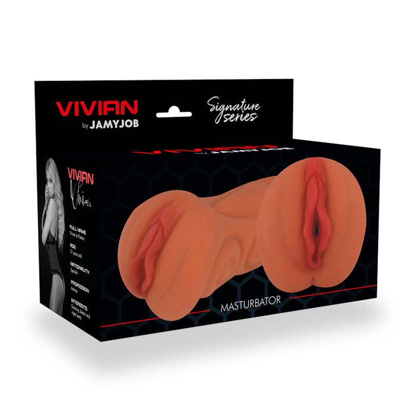 Jamyjob Signature Vivian Vagina Masturbator | Niks.fi verkkokauppa