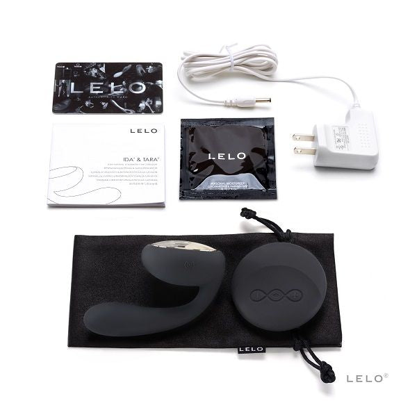 Lelo Ida Black Vibrator | Niks.fi verkkokauppa
