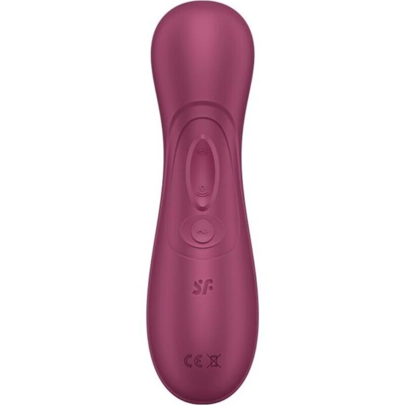 Satisfyer Pro 2 Generation 3 Liquid Air Technology Wine Red | Niks.fi verkkokauppa