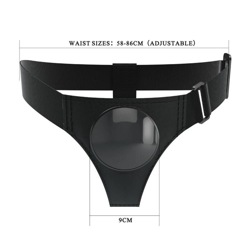Pretty Love Black Universal Harness | Niks.fi verkkokauppa