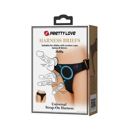 Pretty Love Black Universal Harness | Niks.fi verkkokauppa