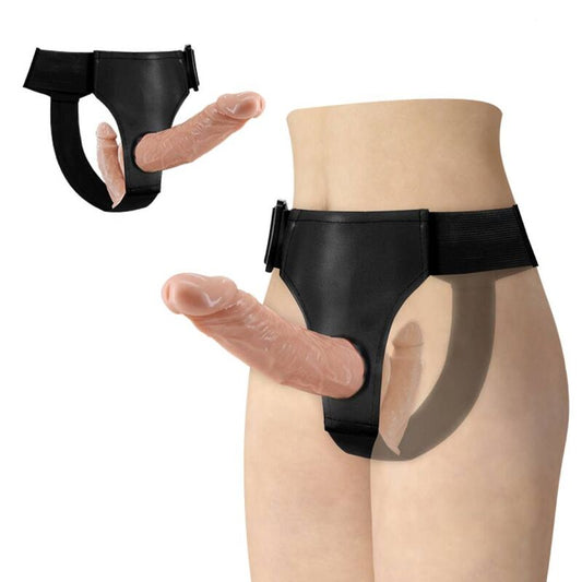 Baile Ultra Passionate Double Dildos With Harness | Niks.fi verkkokauppa