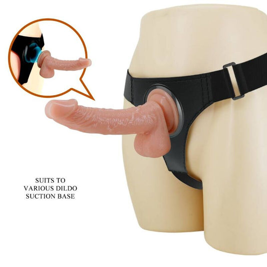 Pretty Love Harness Briefs Universal Harness With Dildo Kevin 19 Cm Natural | Niks.fi verkkokauppa