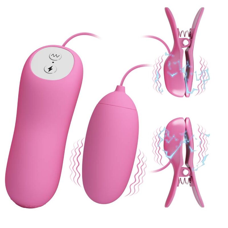 Pretty Love Tweezers With Vibration And Pink Eletroshock | Niks.fi verkkokauppa