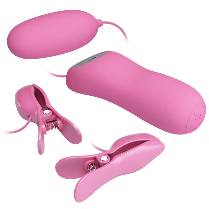Pretty Love Tweezers With Vibration And Pink Eletroshock | Niks.fi verkkokauppa
