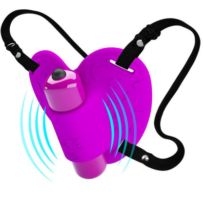 Pretty Love Heartbeat Clitoris Massager 10 Vibration Modes Purple | Niks.fi verkkokauppa