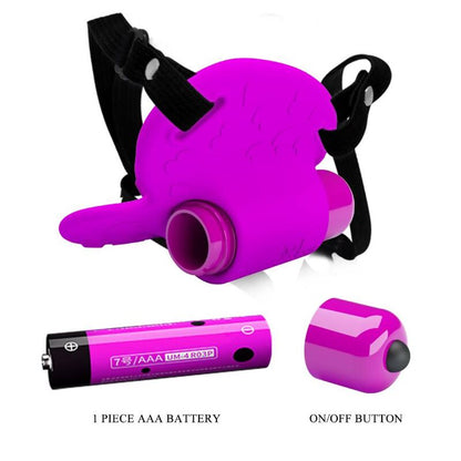 Pretty Love Heartbeat Clitoris Massager 10 Vibration Modes Purple | Niks.fi verkkokauppa