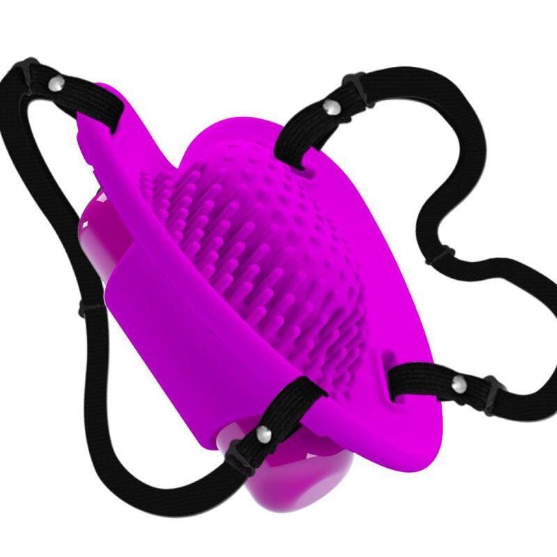 Pretty Love Heartbeat Clitoris Massager 10 Vibration Modes Purple | Niks.fi verkkokauppa