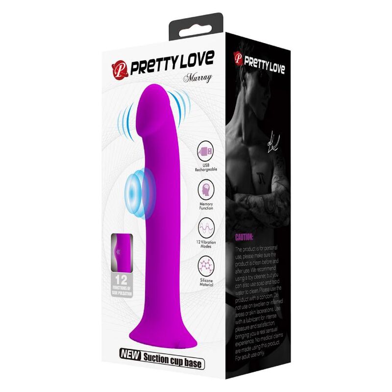 Pretty Love Murray Vibrator And G-Point Stimulator Purple | Niks.fi verkkokauppa