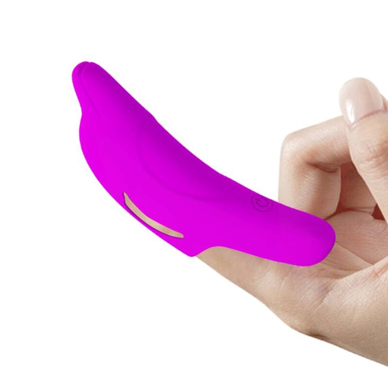Delphini Tehokas Sormivibraattori - Purppura | Niks.fi verkkokauppa