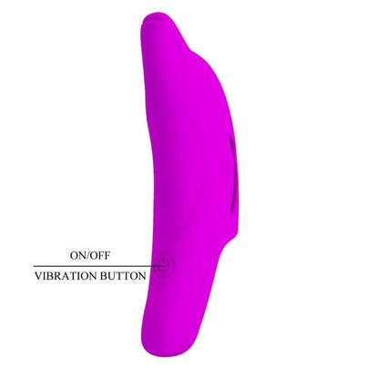 Delphini Tehokas Sormivibraattori - Purppura | Niks.fi verkkokauppa
