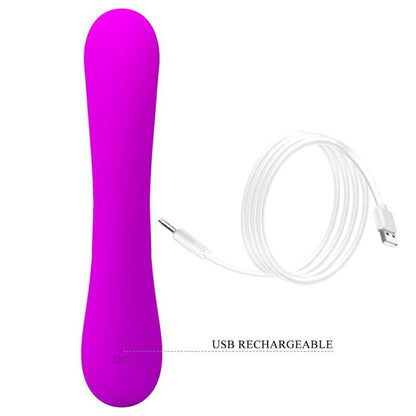 Pretty Love Sincere Vibrator And Clitoris Sucker Purple Silicone | Niks.fi verkkokauppa