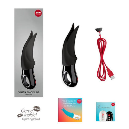 Fun Factory Volta Clitoral Vibrator Black Line | Niks.fi verkkokauppa