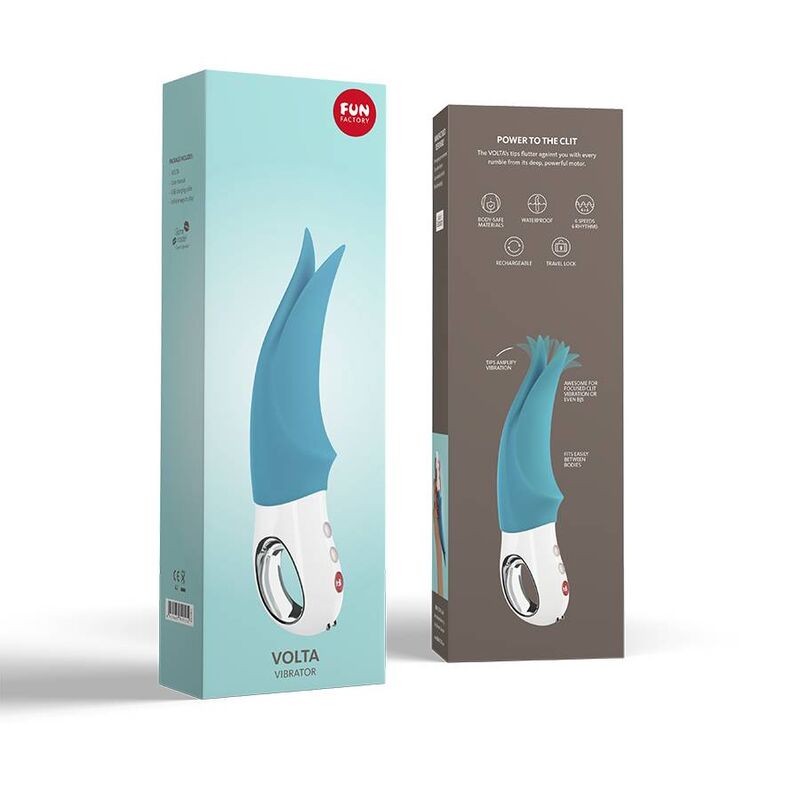 Fun Factory Volta G5 Clitoral Vibrator Petrol | Niks.fi verkkokauppa