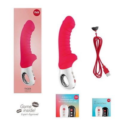 Fun Factory Tiger G5 Vibrator India Red | Niks.fi verkkokauppa