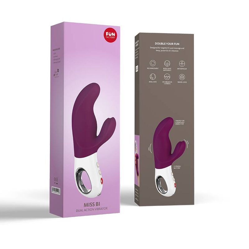 Miss Bi Tuplavibraattori Grape Valkoinen | Niks.fi verkkokauppa