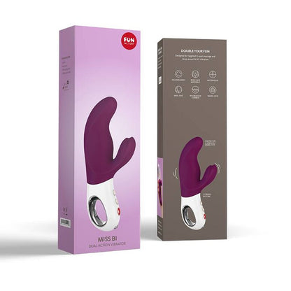 Miss Bi Tuplavibraattori Grape Valkoinen | Niks.fi verkkokauppa