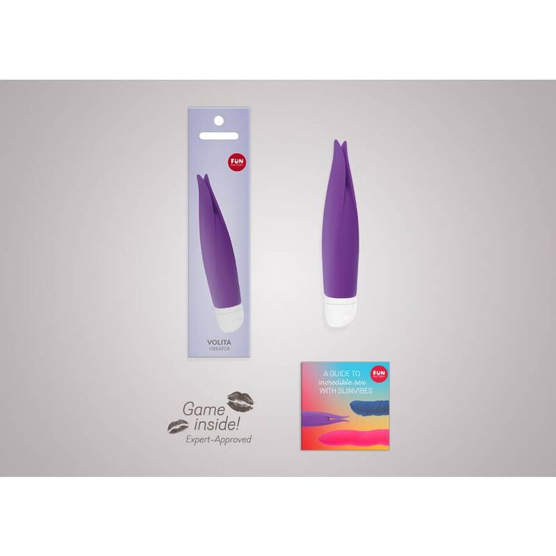 Fun Factory Volita Slim Vibrator Violet | Niks.fi verkkokauppa