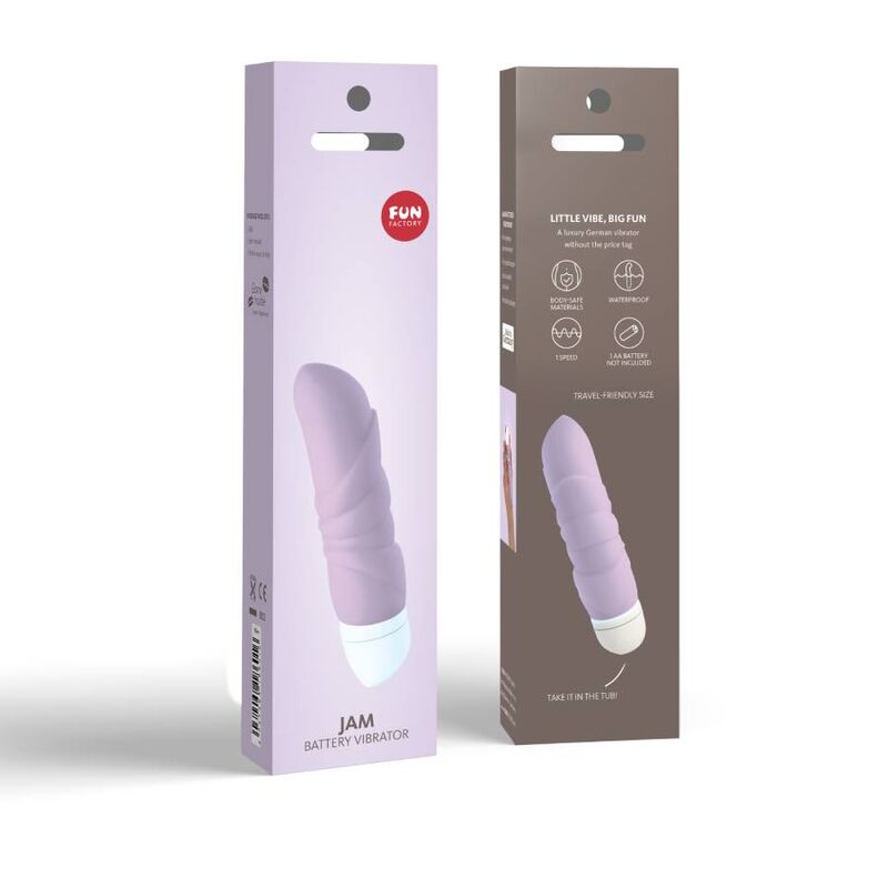 Fun Factory Jam Vibrator Pastel Lilac | Niks.fi verkkokauppa