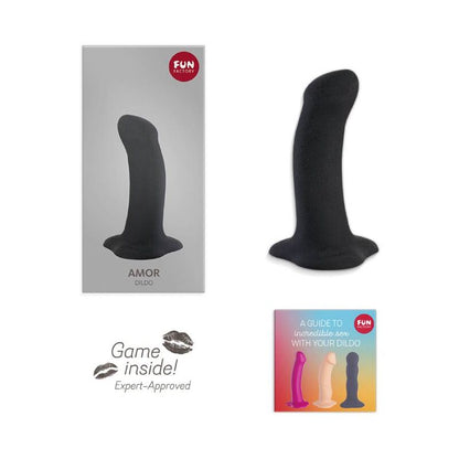Fun Factory Amor Dildo Black | Niks.fi verkkokauppa