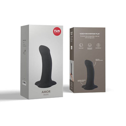 Fun Factory Amor Dildo Black | Niks.fi verkkokauppa