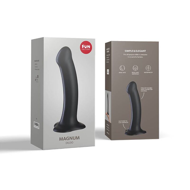 Fun Factory Magnum Dildo Black | Niks.fi verkkokauppa