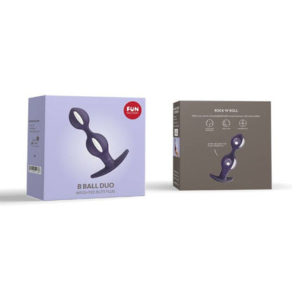 Fun Factory B Balls Duo White/Dark Violet | Niks.fi verkkokauppa