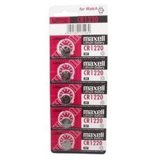 Maxell Battery Litio Cr1220 3V 5Uds | Niks.fi verkkokauppa
