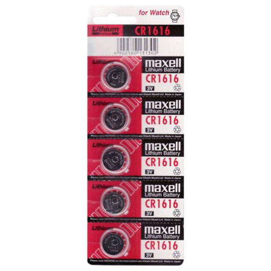 Maxell Battery Litio Cr1616 3V 5Uds | Niks.fi verkkokauppa