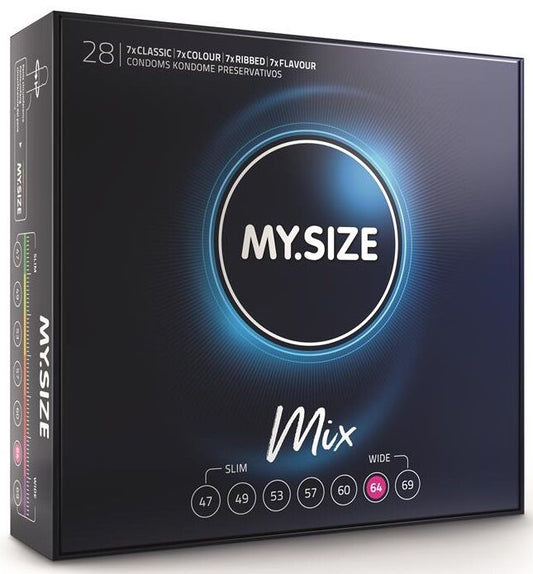 My Size Mix Condoms 64 Mm 28 Units | Niks.fi verkkokauppa