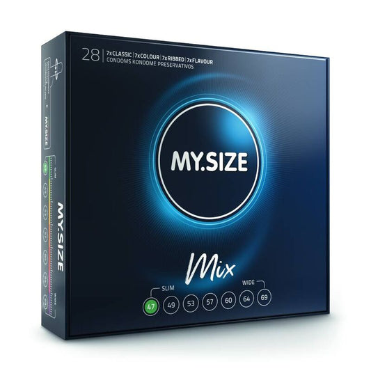 My Size Mix Condoms 47 Mm 28 Units | Niks.fi verkkokauppa