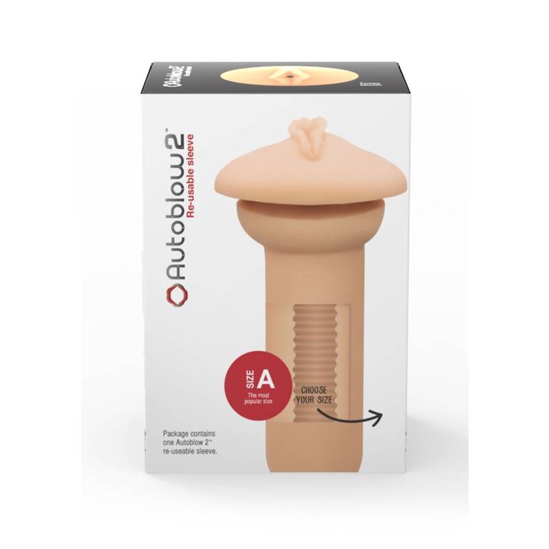 Autoblow 2+ Vagina Sleeve Size A | Niks.fi verkkokauppa