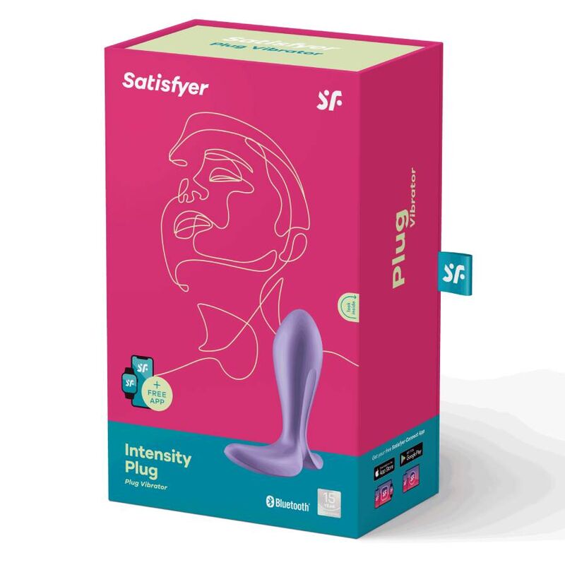 Satisfyer Intensity Plug Purple | Niks.fi verkkokauppa
