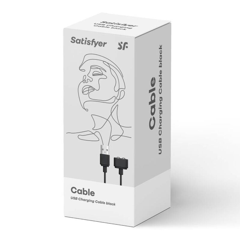 Satisfyer Charging Wire Black | Niks.fi verkkokauppa