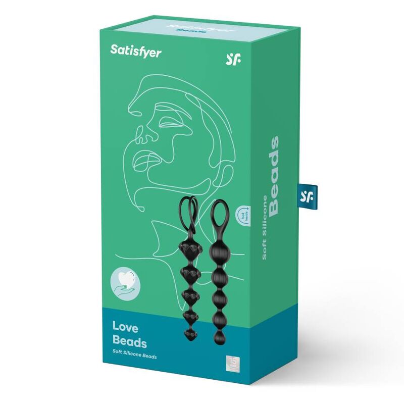Satisfyer Love Beads Black | Niks.fi verkkokauppa