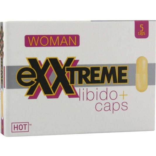 Hot Exxtreme Libido Caps Woman 5 Pcs | Niks.fi verkkokauppa