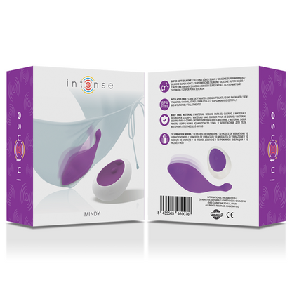 Intense Mindy Pantie Purple Remote Control | Niks.fi verkkokauppa