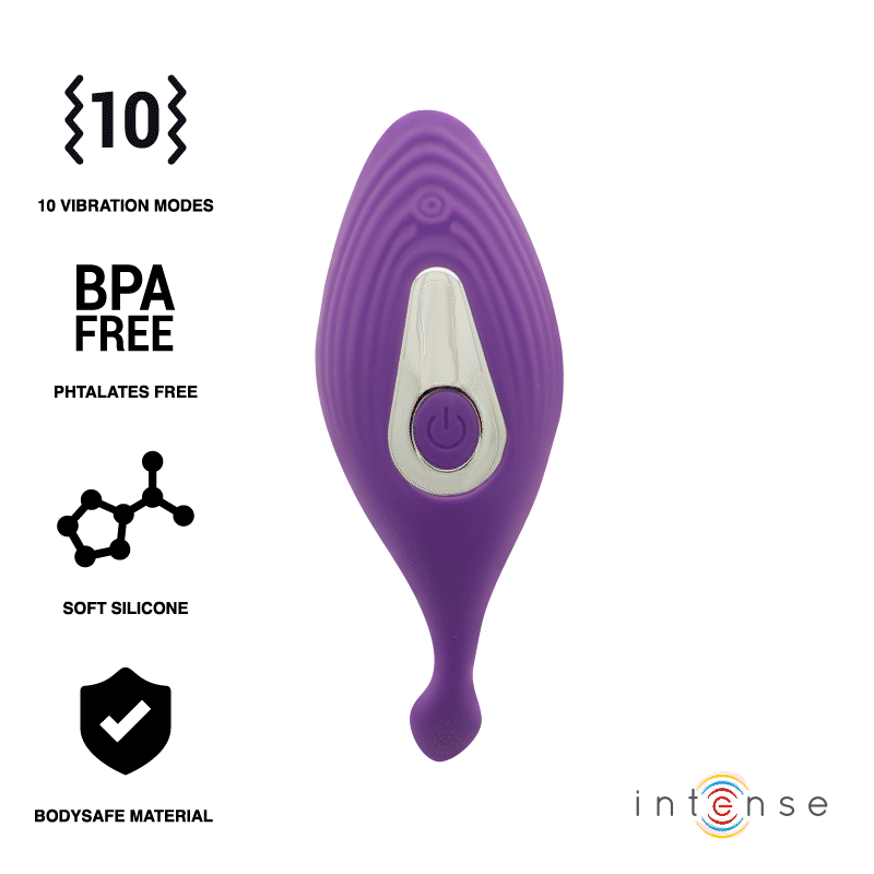 Intense Mindy Pantie Purple Remote Control | Niks.fi verkkokauppa