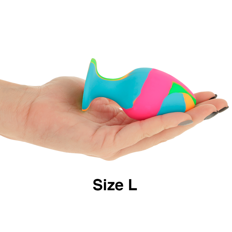 Intense Multicolor Silicone Plug Set | Niks.fi verkkokauppa