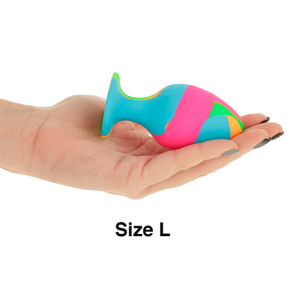 Intense Multicolor Silicone Plug Set | Niks.fi verkkokauppa