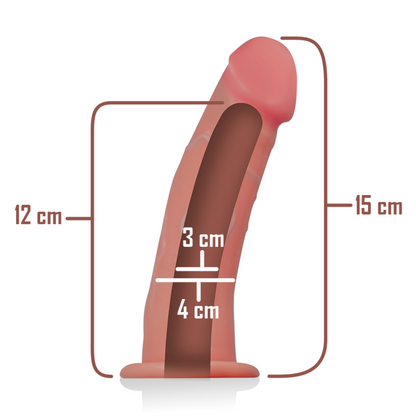 Intense Hollow Harness With Dildo 16 X 3 Cm | Niks.fi verkkokauppa