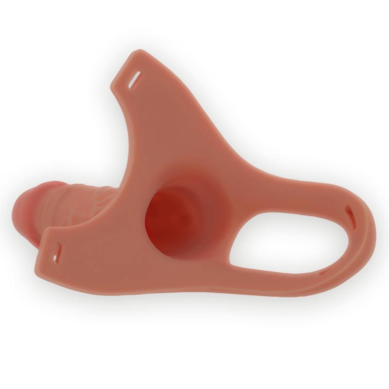 Intense Hollow Harness With Silicone Dildo 16 X 3.5 Cm | Niks.fi verkkokauppa