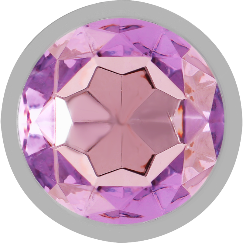 Intense Aluminum Metal Anal Plug With Violet Crystal Size M | Niks.fi verkkokauppa