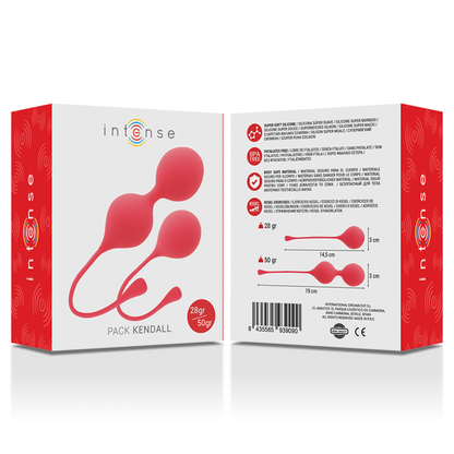 Intense Kegel Balls Pack Kendall Red | Niks.fi verkkokauppa