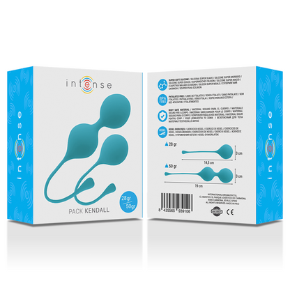 Intense Kegel Balls Pack Kendall Blue | Niks.fi verkkokauppa