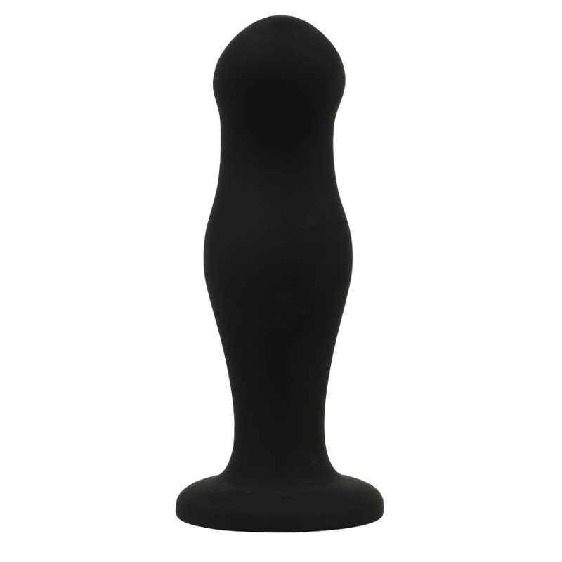 Black&Silver Sean Plug Anal Premium Silicone Black | Niks.fi verkkokauppa