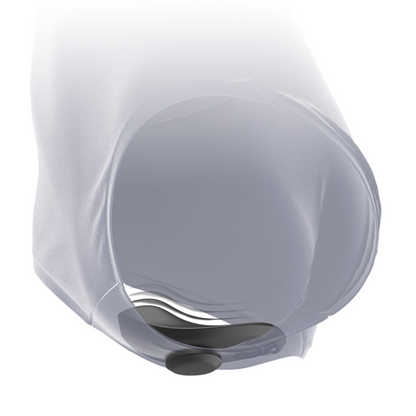 Black&Silver Preston Rechargeable Silicone Vibrator Pantie Black | Niks.fi verkkokauppa